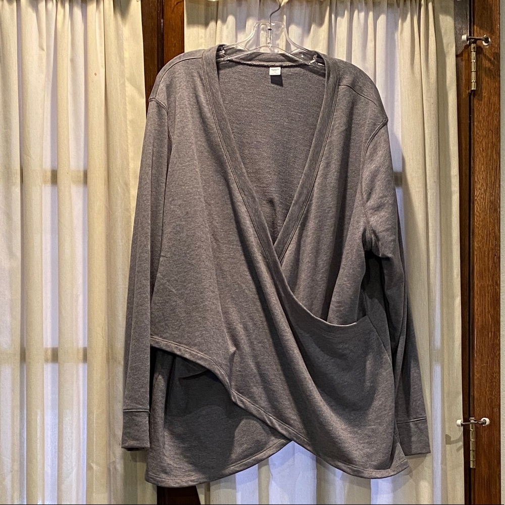 Old Navy XXL Grey Ballet Sweatshirt